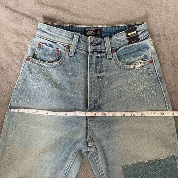 Abercrombie & Fitch jeans NWT, 25 short - Picture 6 of 6